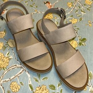 Timberland Sandals, Size 8, Khaki